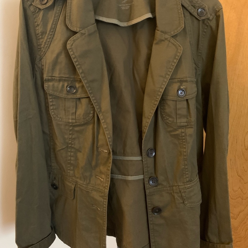 Womens Olive Green Jacket